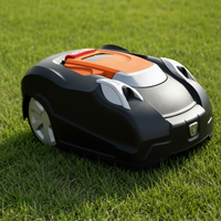 Robotic Lawn Mower Engineered for Auto Charging, 28V Battery, Ultrasonic Sensors, 1/4 Acre Coverage