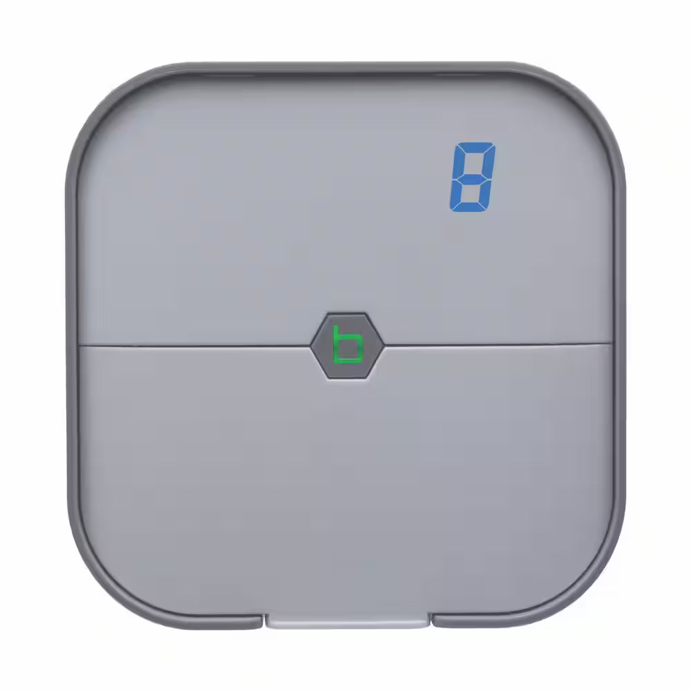 8 Zone Smart Indoor Sprinkler Controller Wifi Sprinkler Timer with Remote Control Efficient Watering Made Easy Grey
