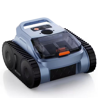 Robotic Pool Vacuum, Cordless Pool Vacuum Robot for above Ground and Inground Pools Wall Floor Waterline Cleaning