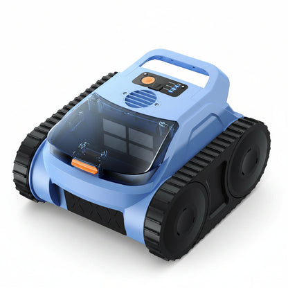 Cordless Robotic Pool Cleaner,Automatic Robotic Pool Vacuum for Inground Pools,Spa Pool Robot Cleaning up to 2150 Sq.Ft for Floor,Wall Climbing,Waterline,4800Gph Suction,180Min Battery Life